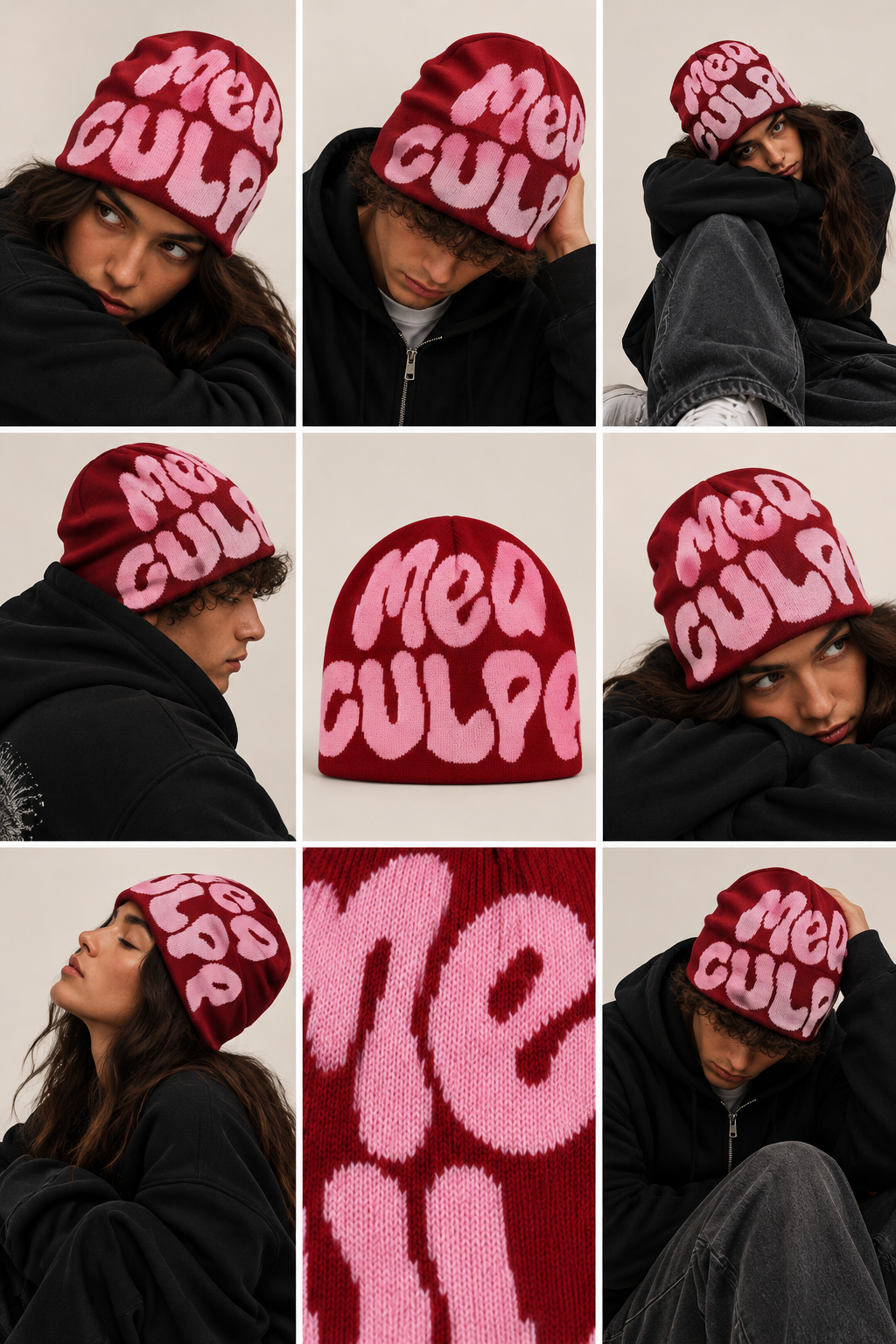 Mea Culpa | CapWave™ — Crimson/Pink