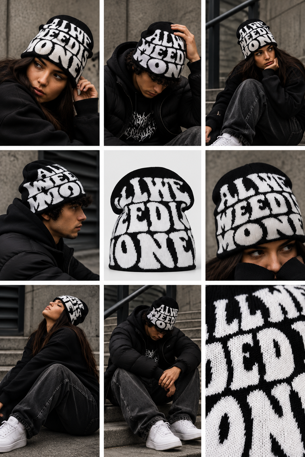All We Need Is Money | CapWave™ — Black / White