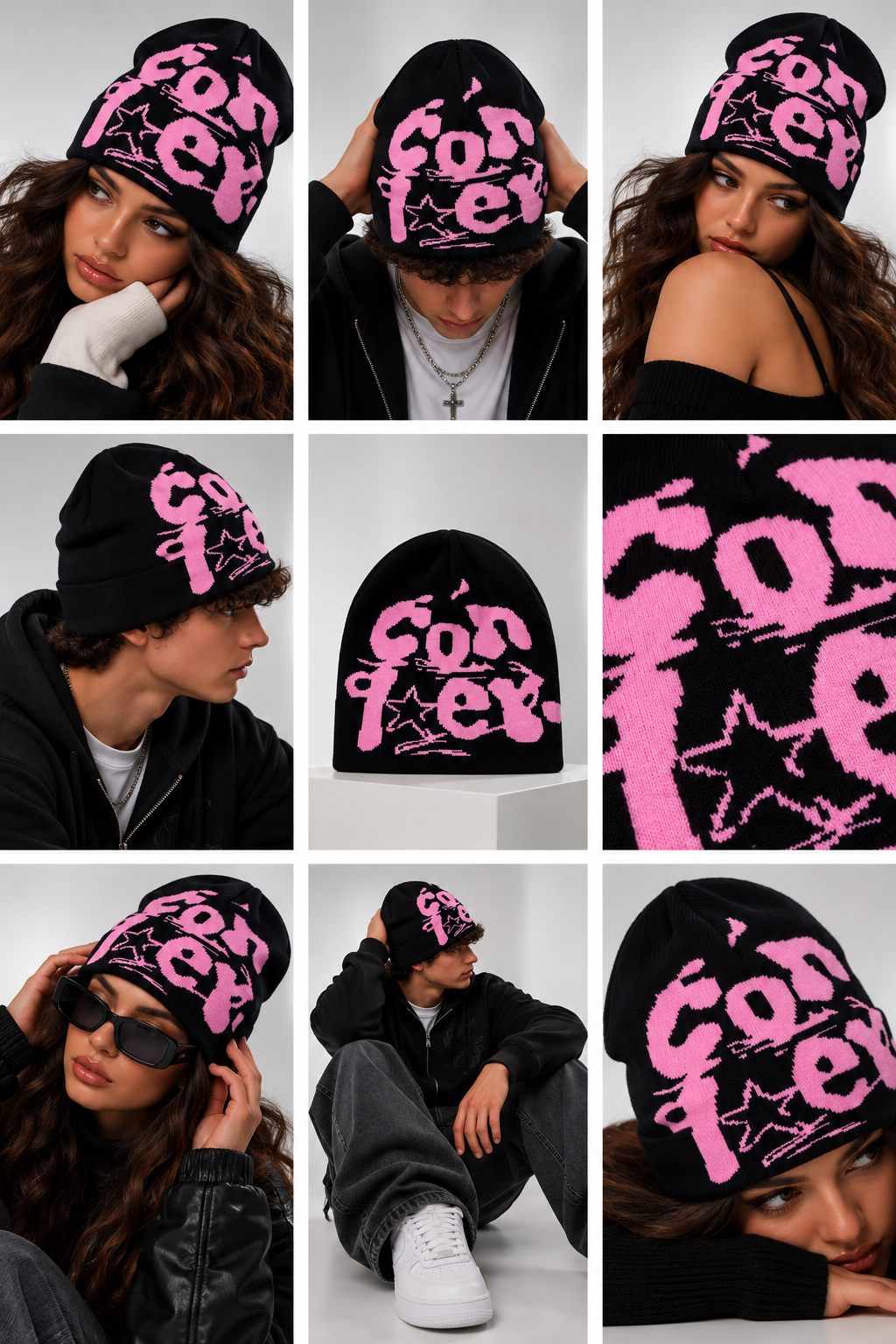 Candy Riot | CapWave™ — Black / Pink