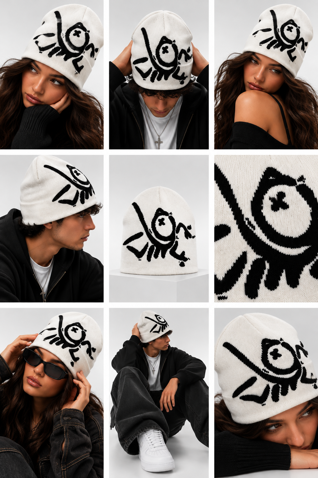 Eye Spy | CapWave™ — White / Black