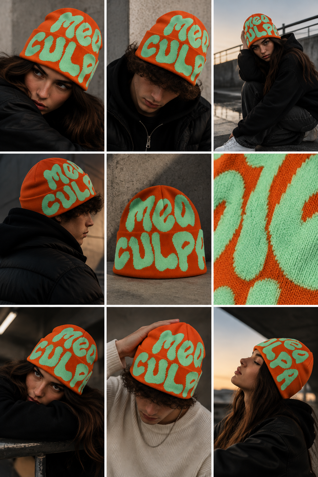 Mea Culpa | CapWave™ — Orange/Mint
