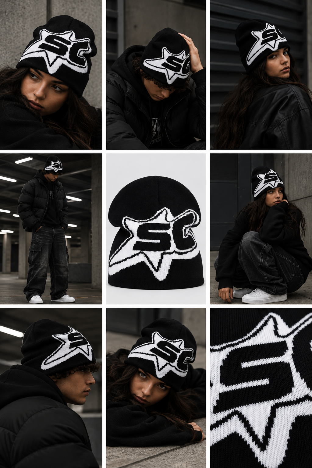 Starstruck | CapWave™ — Black / White