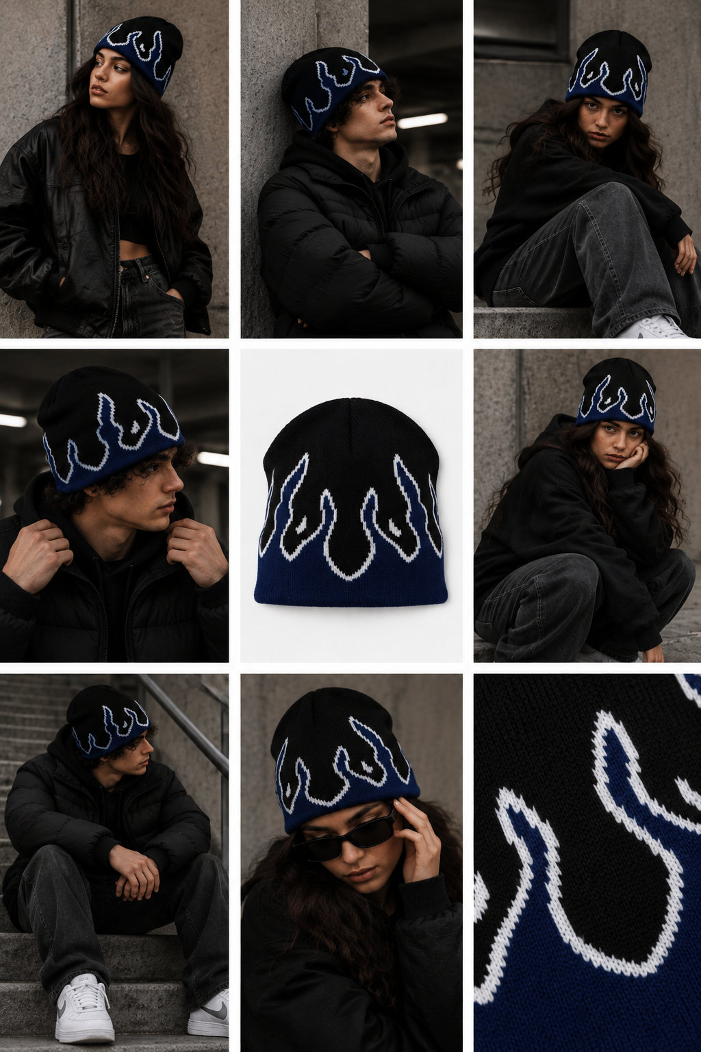 Inferno | CapWave™ — Black / Navy / White
