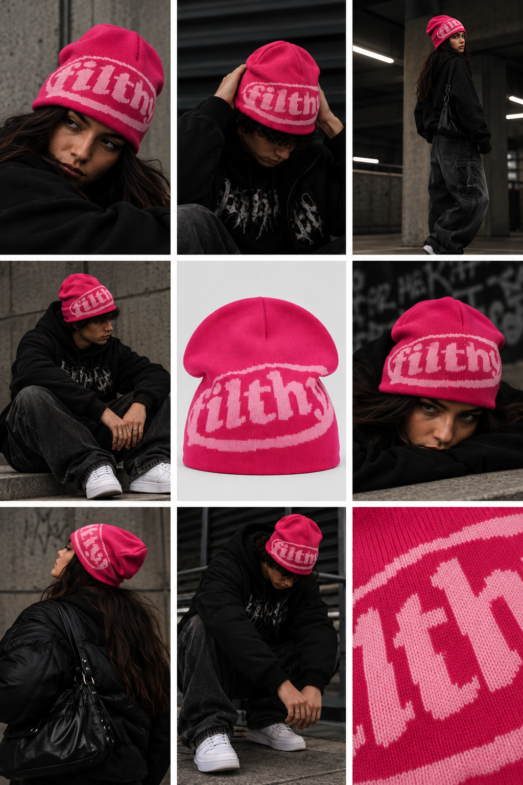 Filthy | CapWave™ — Pink / Light Pink