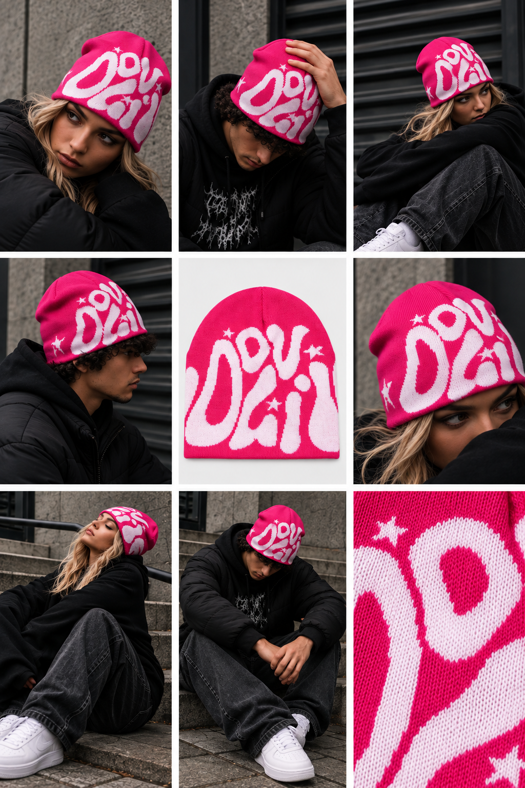 Night Shift | CapWave™ — Pink / White