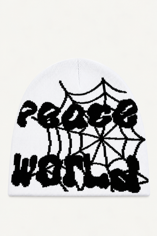 Peace World | CapWave™ — White / Black