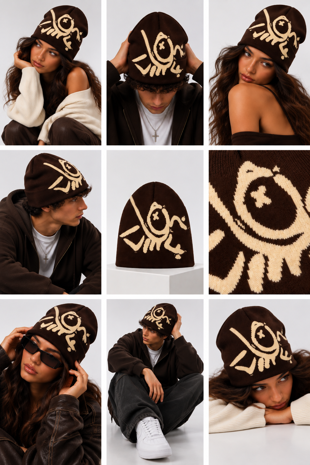 Eye Spy | CapWave™ — Brown / Cream