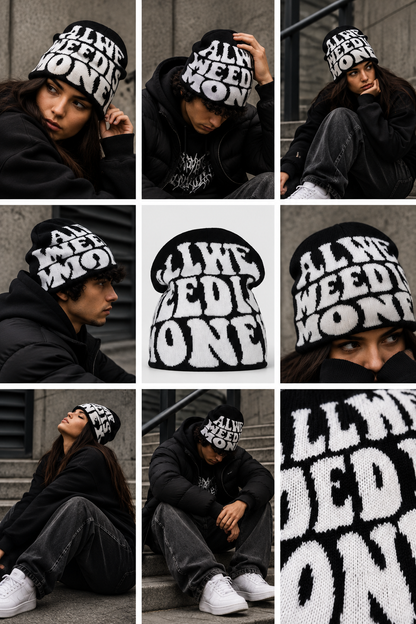 All We Need Is Money | CapWave™ — Black / White