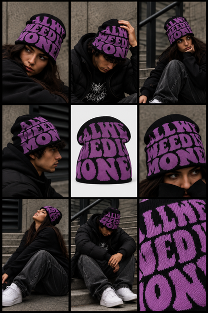 All We Need Is Money | CapWave™ — Purple / Black