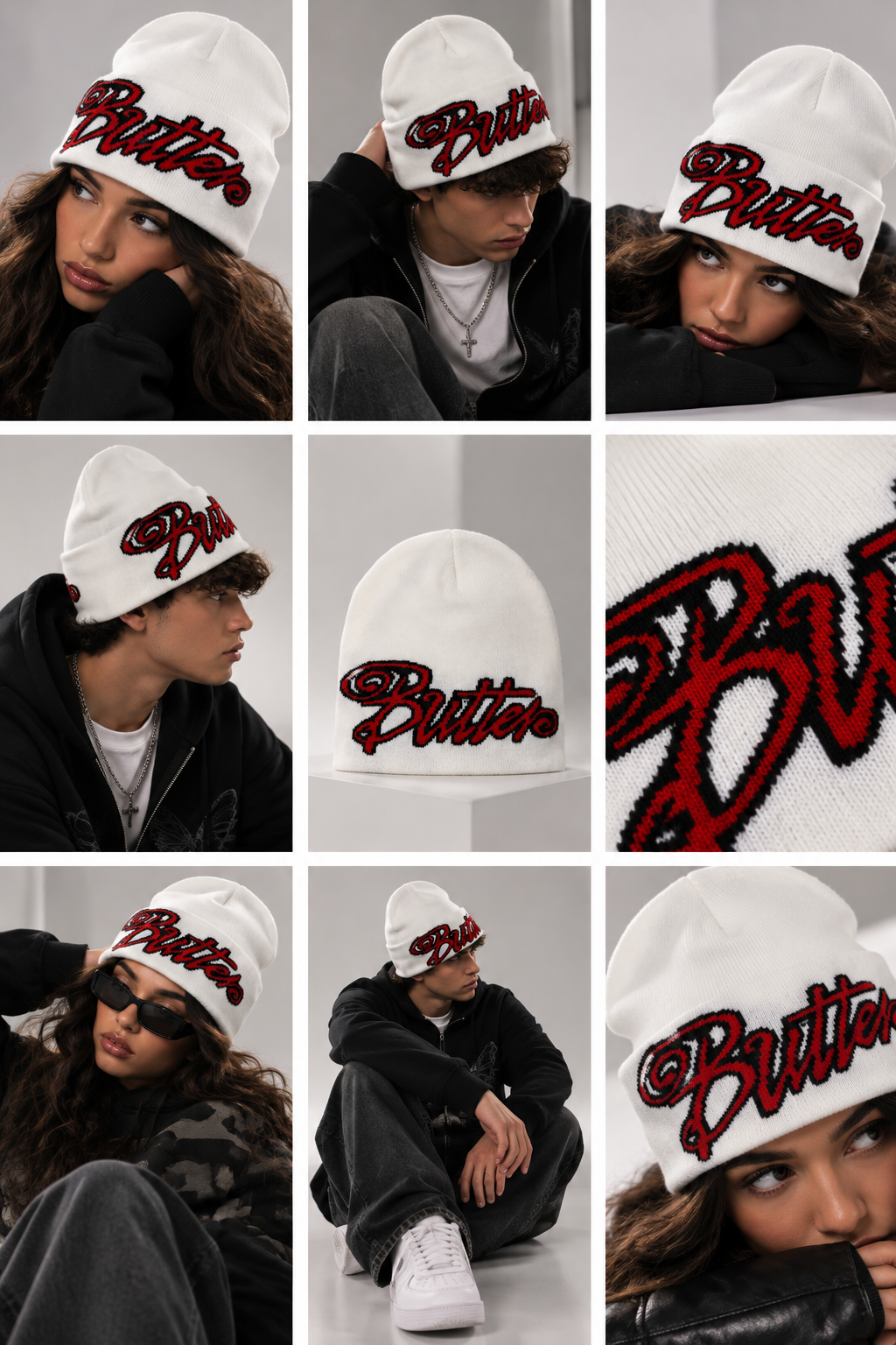 Butter | CapWave™ — White / Red / Black