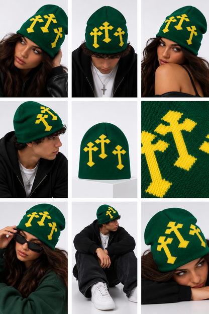 Cross | CapWave™ — Green / Yellow