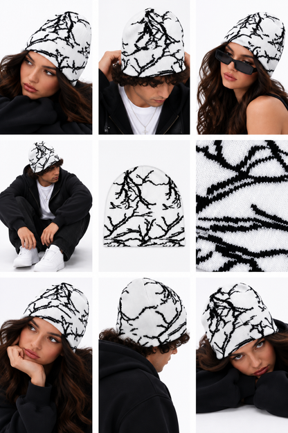 Winter Trace | CapWave™ — White / Black
