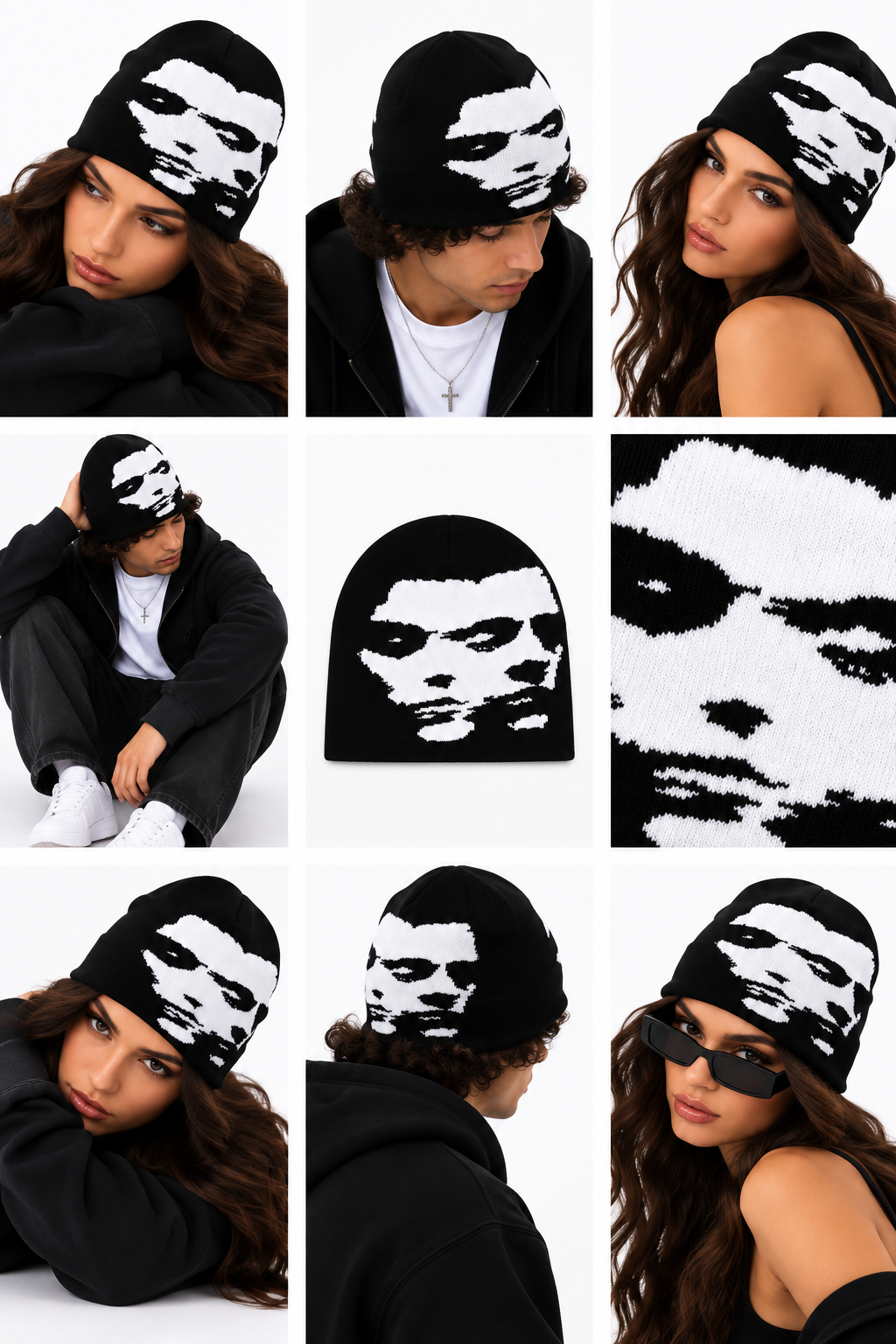 Noir Signal | CapWave™ — Black / White