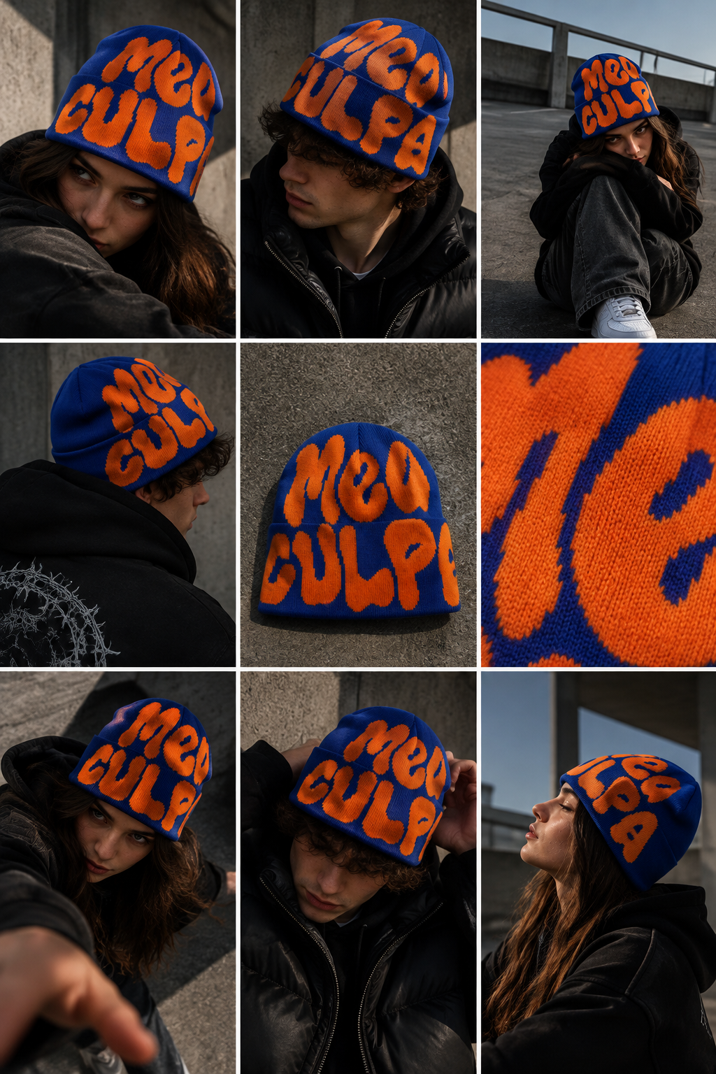 Mea Culpa | CapWave™ — Blue/Orange