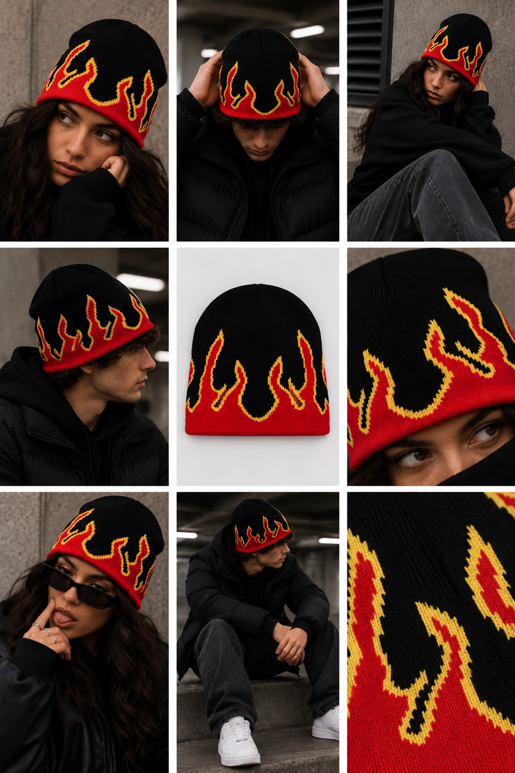 Inferno | CapWave™ — Black / Red / Yellow