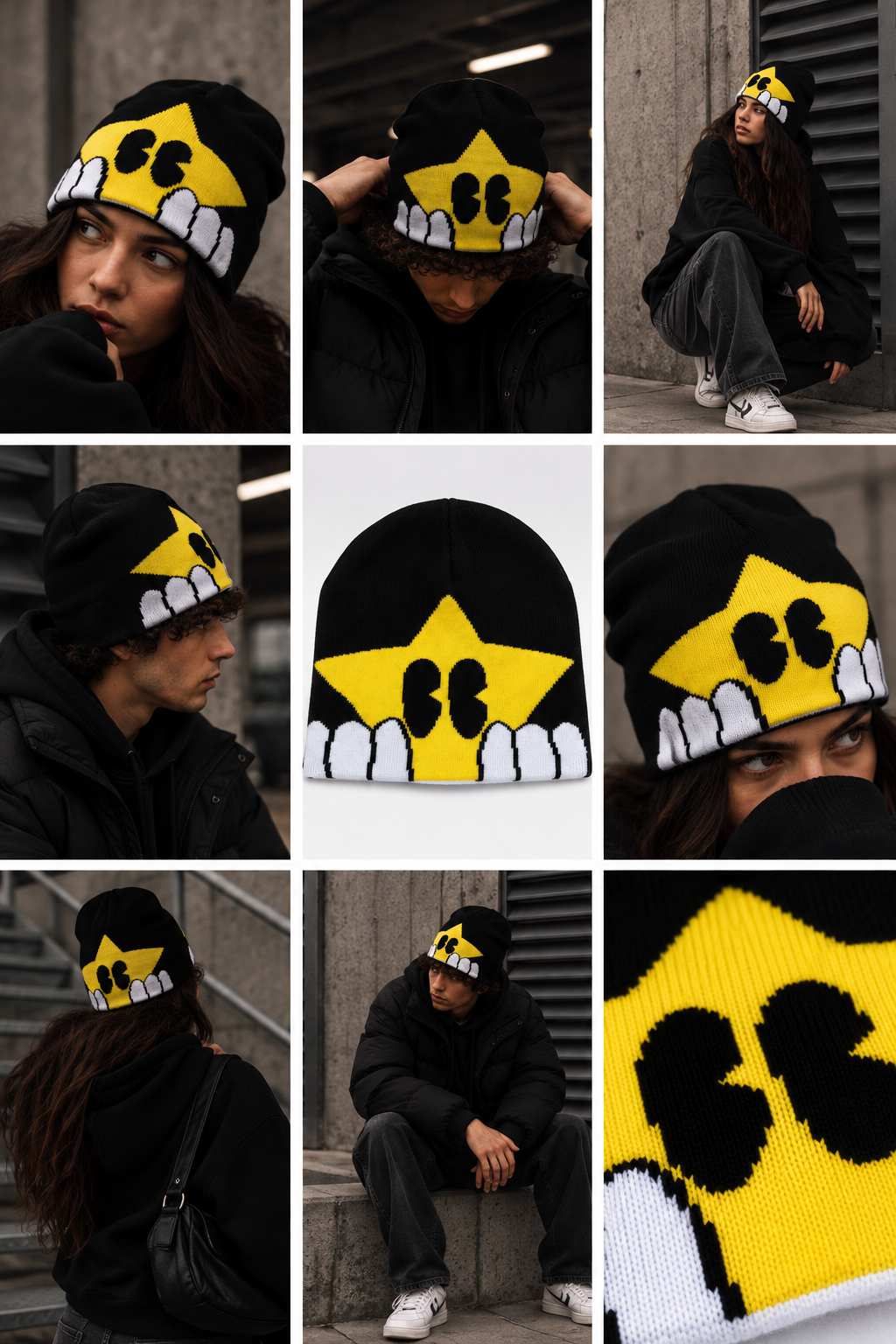 Starboy | CapWave™ — Black / Yellow / White