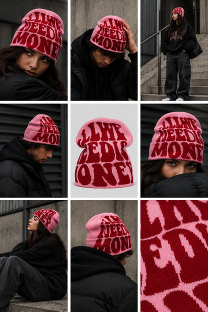 All We Need Is Money | CapWave™ — Pink / Red