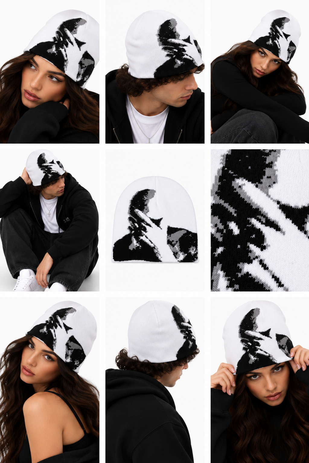 Shadow Muse | CapWave™ — White / Black / Grey