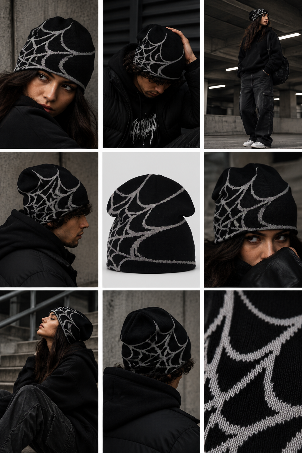 Webbed | CapWave™ — Black / Grey