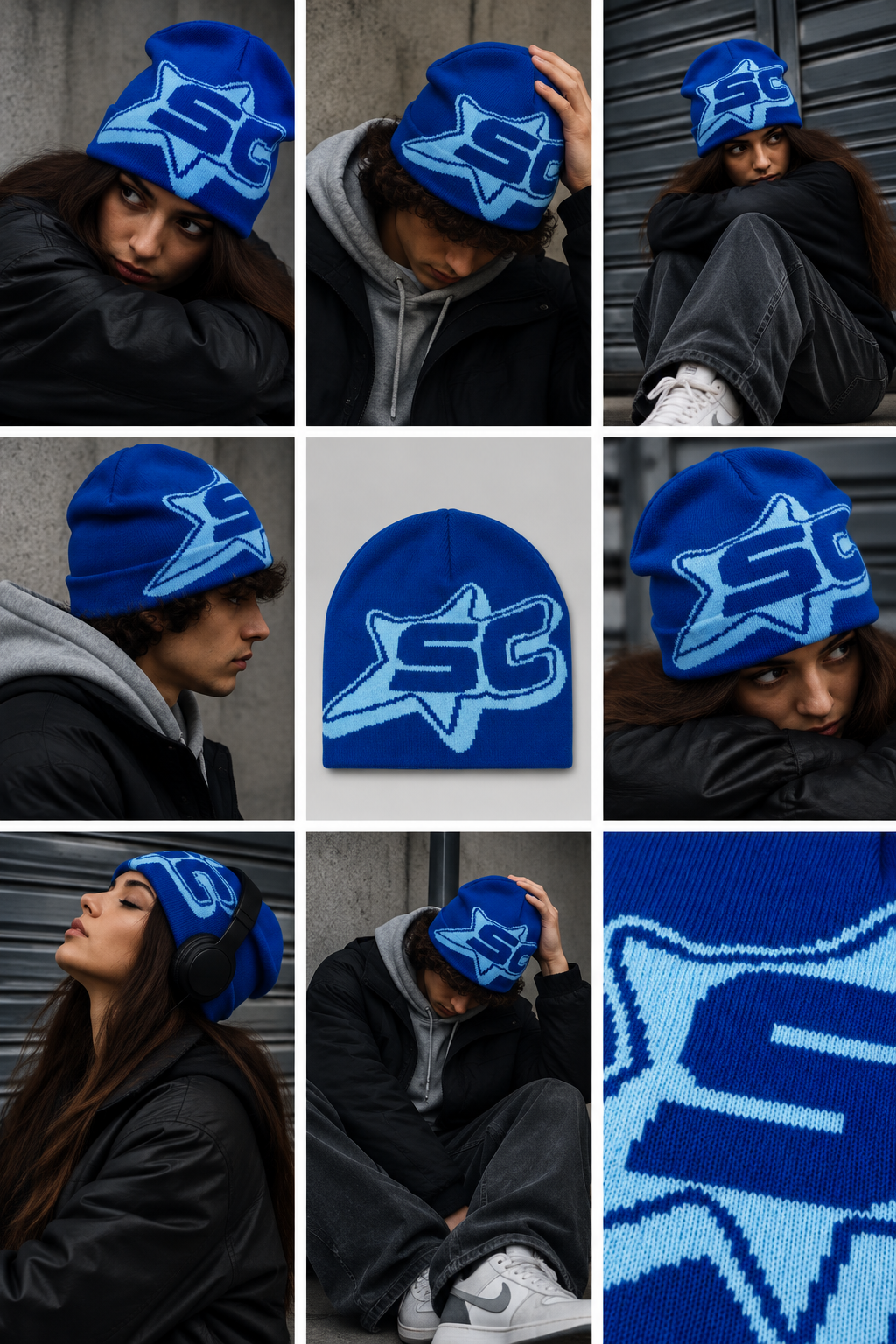 Starstruck | CapWave™ — Royal Blue/Light Blue