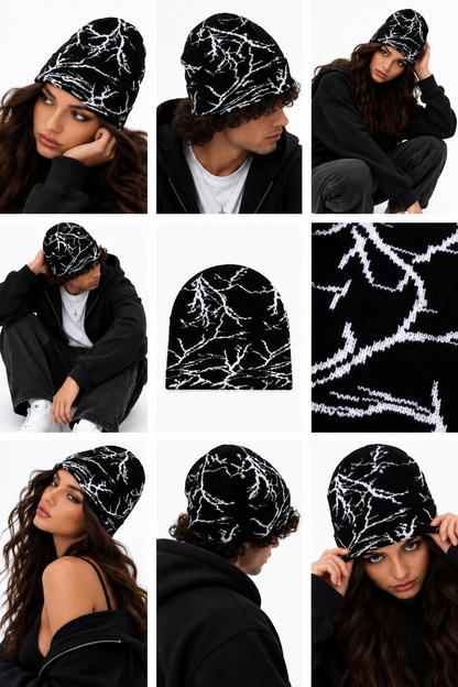 Winter Trace | CapWave™ — Black / White