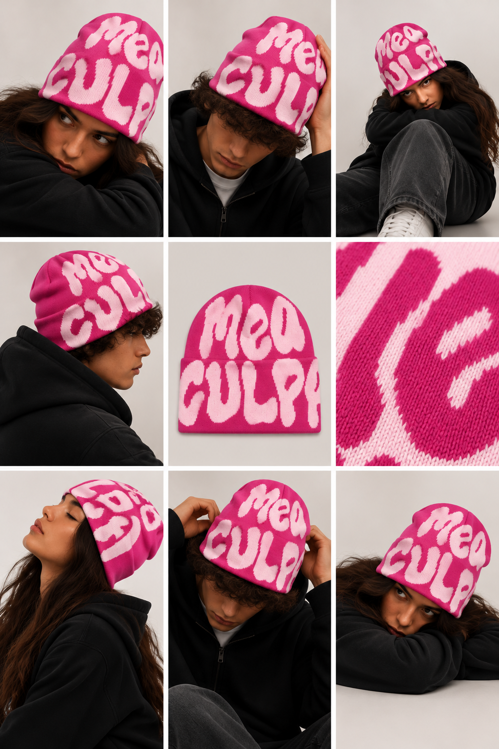 Mea Culpa | CapWave™ — Pink/Light Pink