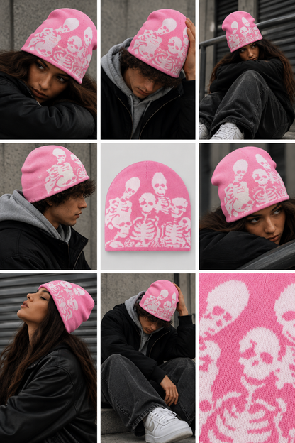 Skeleton Crew | CapWave™ — Pink/White