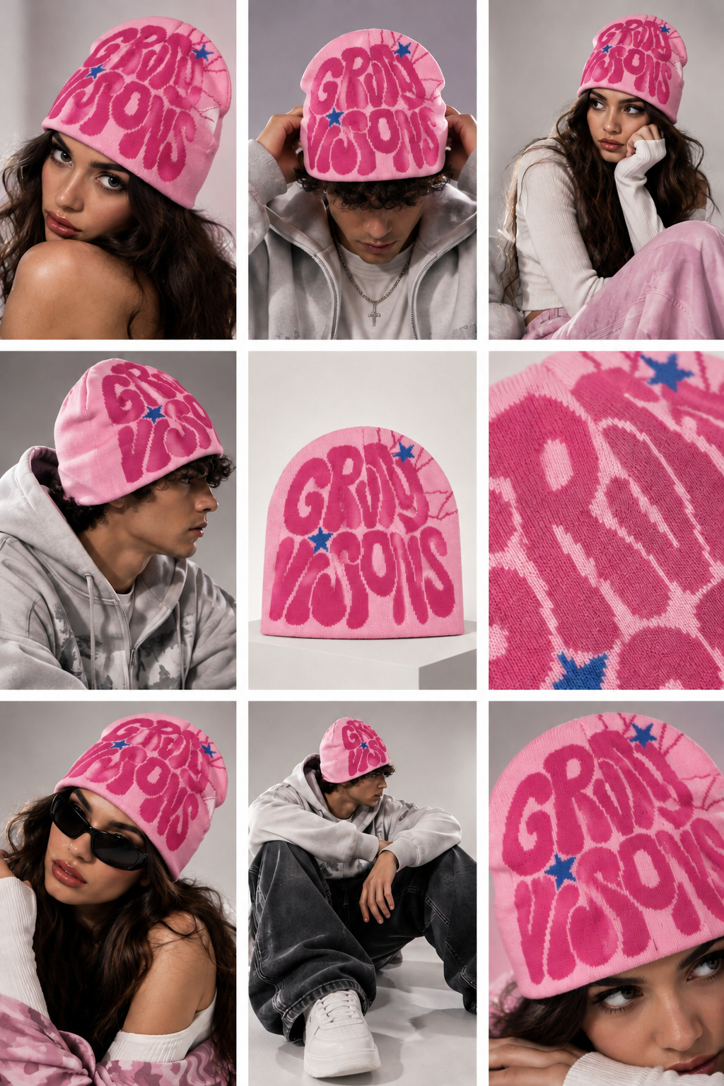 Grvty | CapWave™ — Pink / Rose / Blue