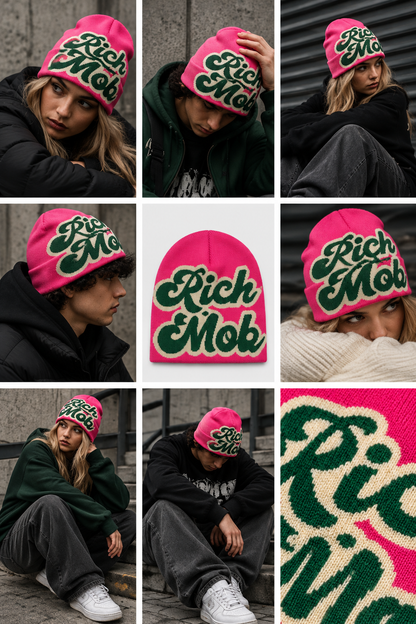 Rich Mob | CapWave™ — Pink / Green