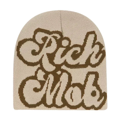 Rich Mob | CapWave™ — Beige / Brown / Cream