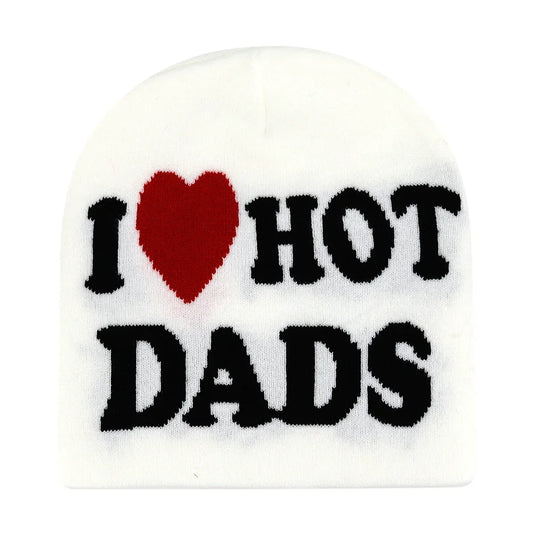 I ♥ HOT DADS | CapWave™ — White / Black / Red