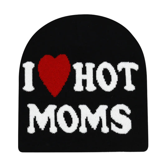 I ♥ HOT MOMS | CapWave™ — Black / White / Red