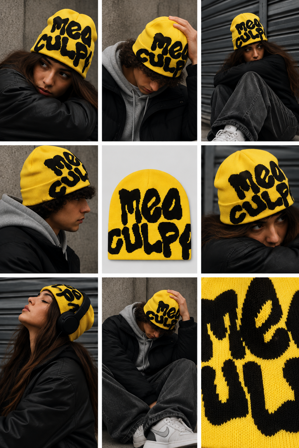 Mea Culpa | CapWave™ — Yellow/Black